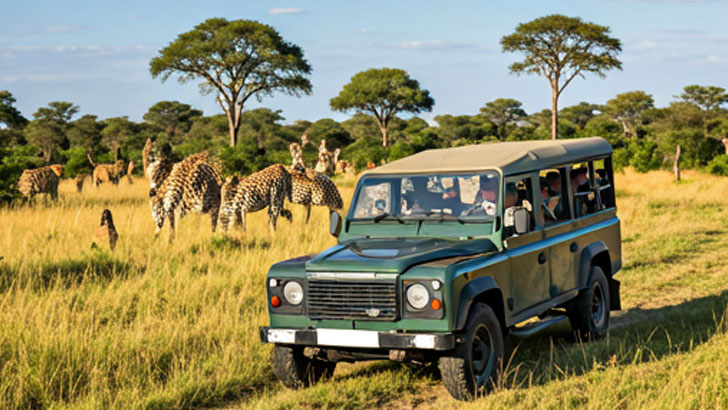 サファリ体験を満喫：国立公園でのアクティビティ