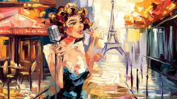 女性シャンソン歌手の名曲選