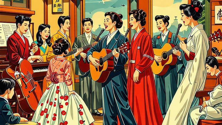 日本のシャンソン界を代表する歌手たち