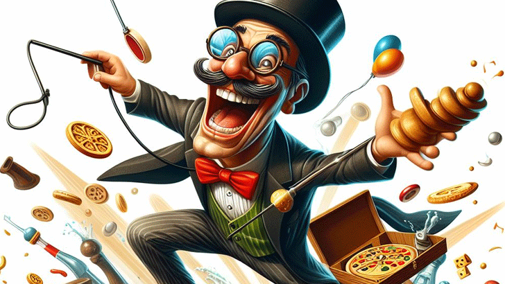 芸人の面白イラスト