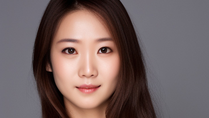 プロンプト：日本人 クール スレンダー美女